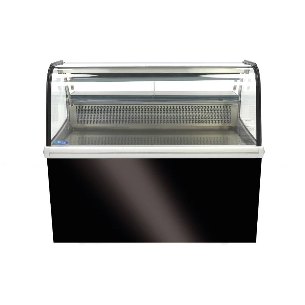 Maxima Koelvitrine - 255 L - 125 cm - met Onderstel
