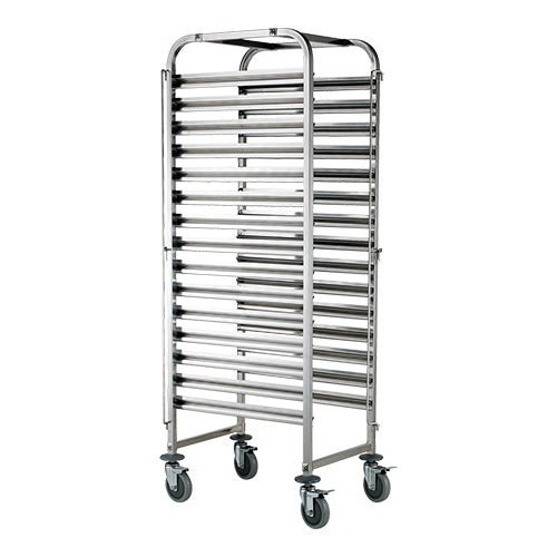 CaterChef Tray Trolley - Gastronorm - Fits 16 x Trays (60 x 40 cm) - excl Trays EMGA