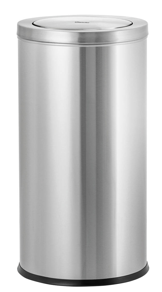 Bartscher Stainless steel Garbage Bin 52L with Swing lid - RVSVoordeel