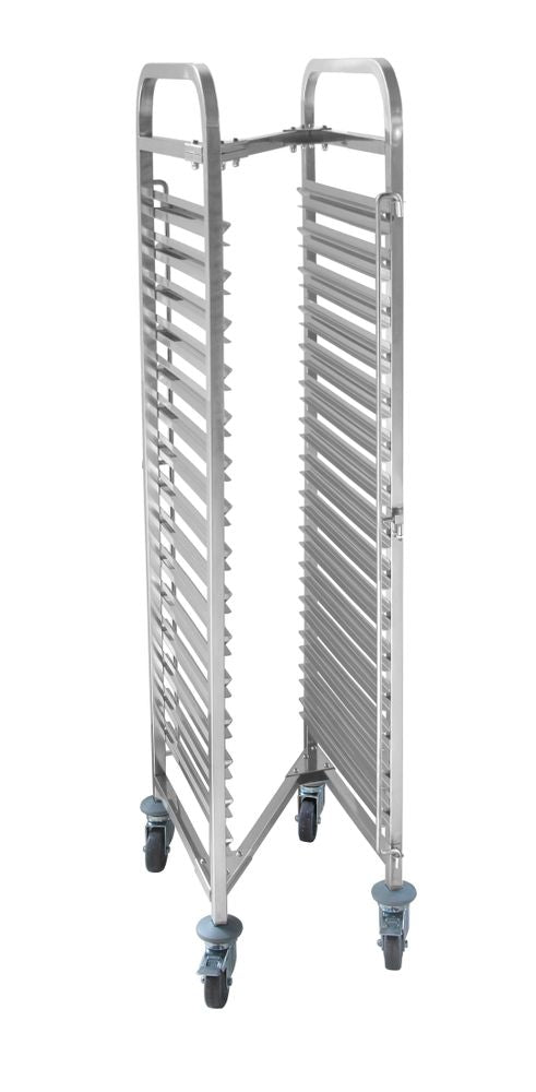 Hendi Compact Tray Trolley - Gastronorm - Fits 15 x 1/1 GN Trays - excl GN Trays - RVSVoordeel