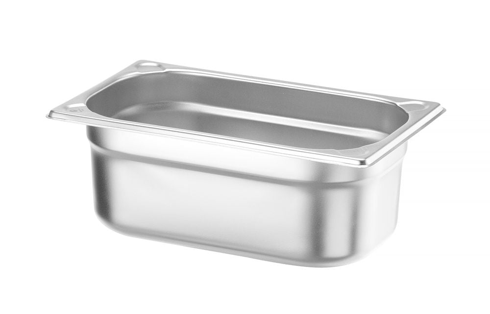 Hendi Gastronorm Container 1/4 GN - Kitchen Line - Stainless Steel - RVSVoordeel