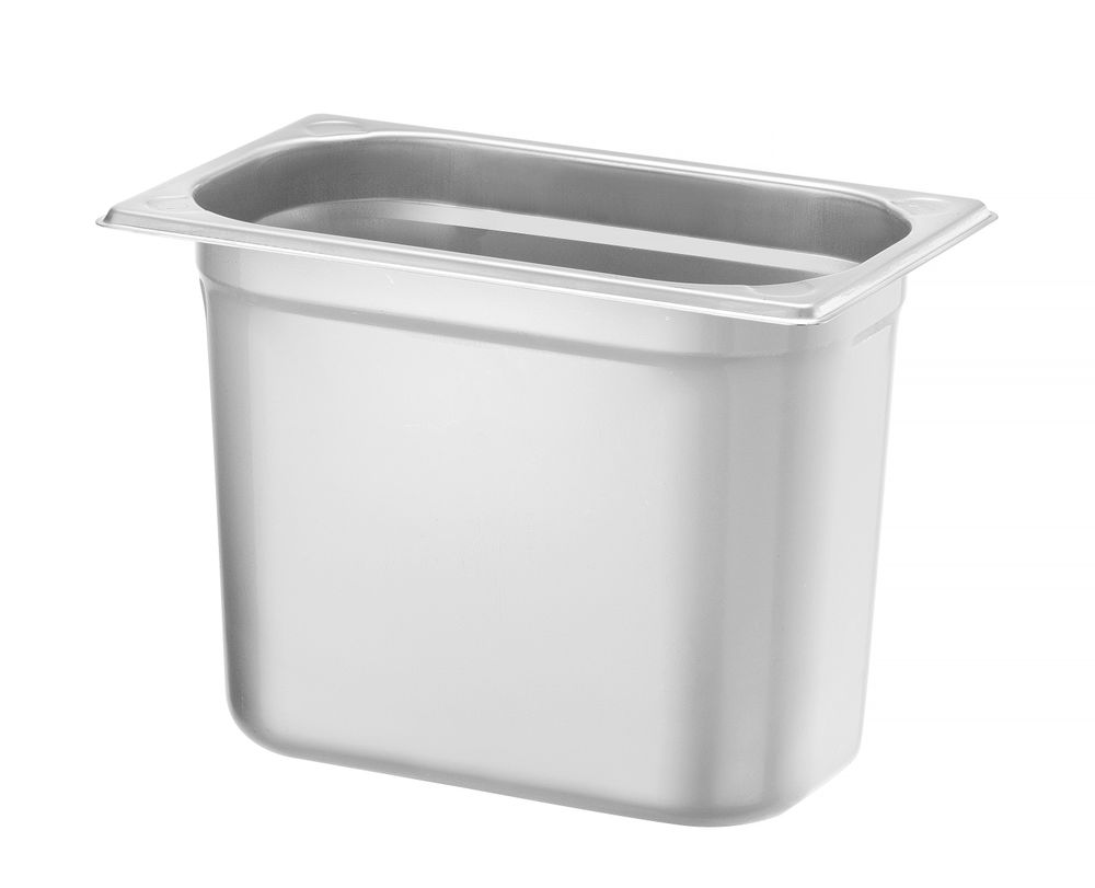 Hendi Gastronorm Container 1/4 GN - Kitchen Line - Stainless Steel - RVSVoordeel