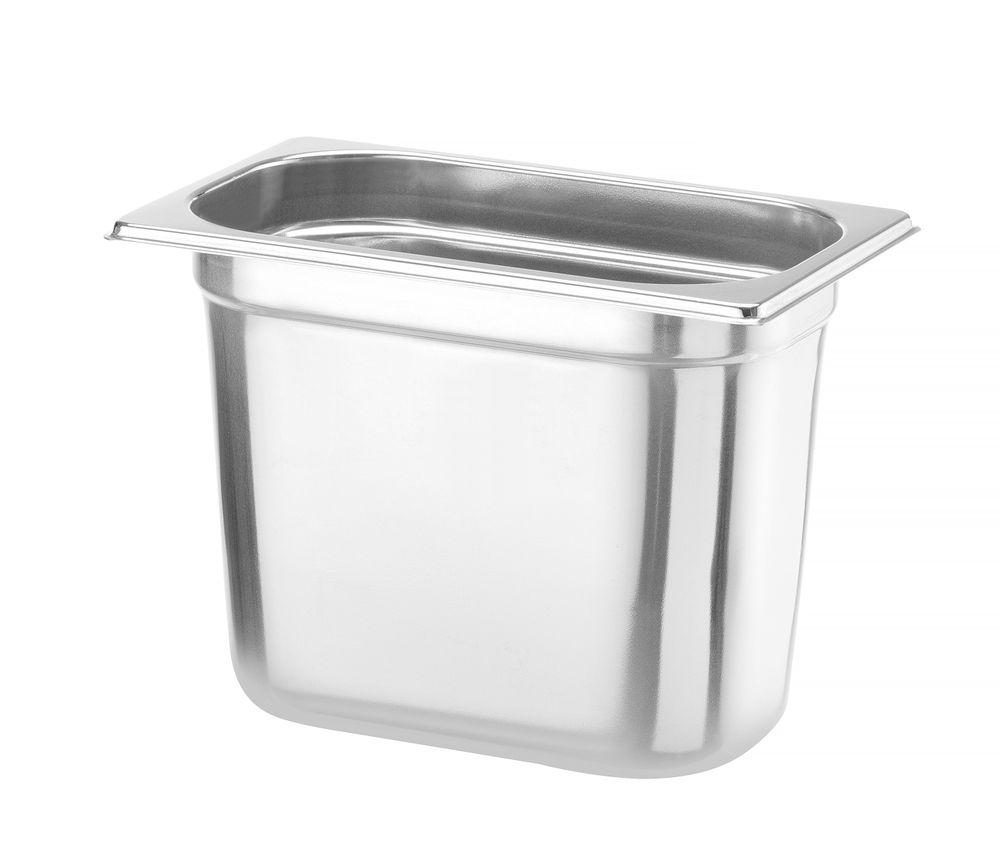 Hendi Gastronorm Container 1/4 GN - Profi Line - Stainless Steel - RVSVoordeel