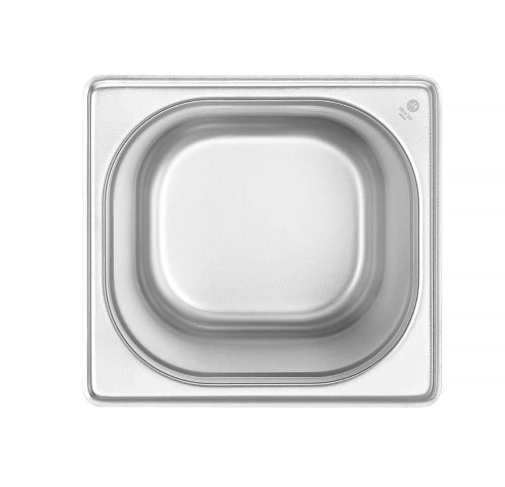 Hendi Gastronorm Container 1/6 GN - Budget Line - Stainless Steel - RVSVoordeel