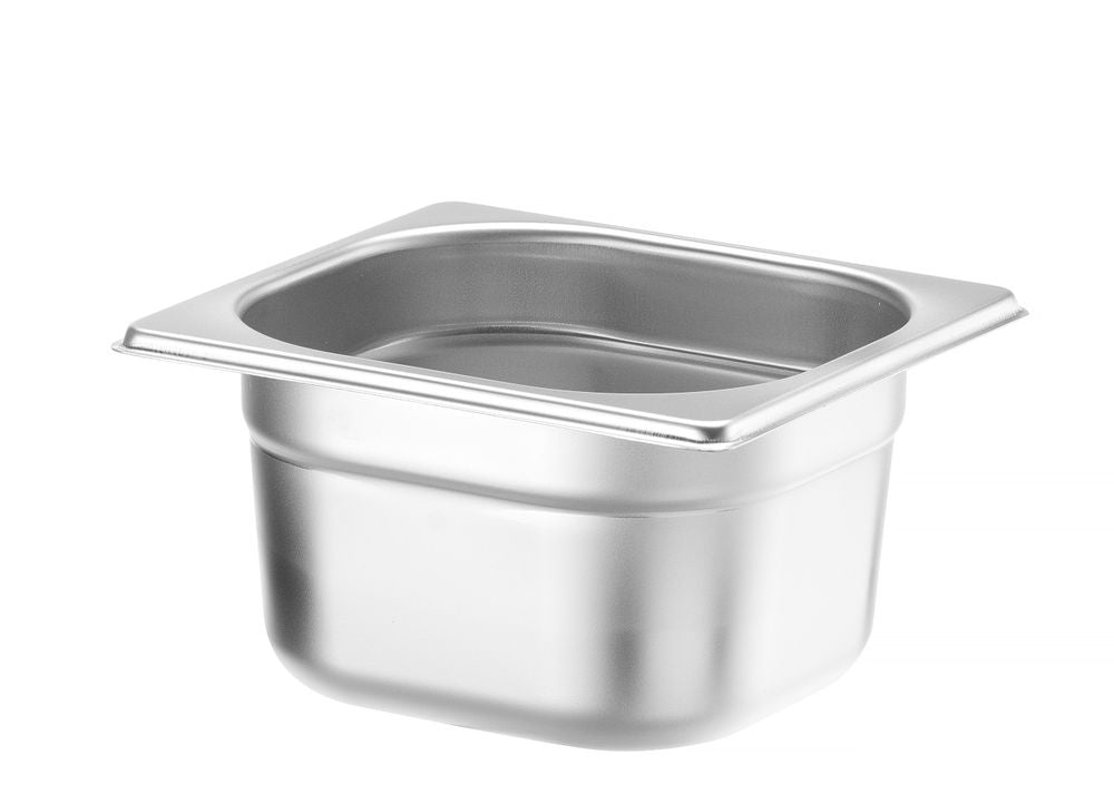 Hendi Gastronorm Container 1/6 GN - Profi Line - Stainless Steel - RVSVoordeel