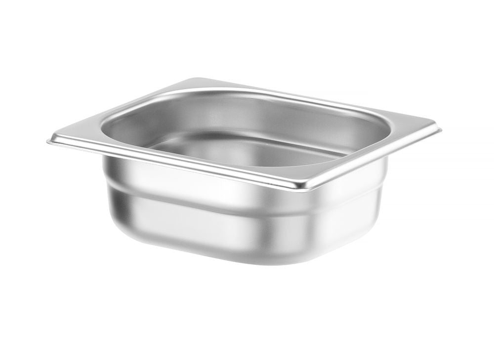 Hendi Gastronorm Container 1/6 GN - Profi Line - Stainless Steel - RVSVoordeel