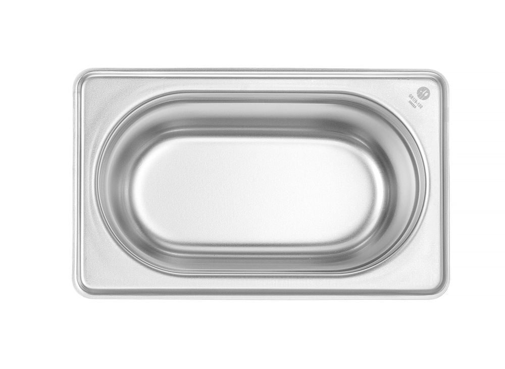 Hendi Gastronorm Container 1/9 GN - Budget Line - Stainless Steel - RVSVoordeel