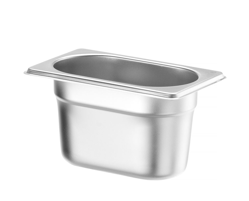 Hendi Gastronorm Container 1/9 GN - Budget Line - Stainless Steel - RVSVoordeel