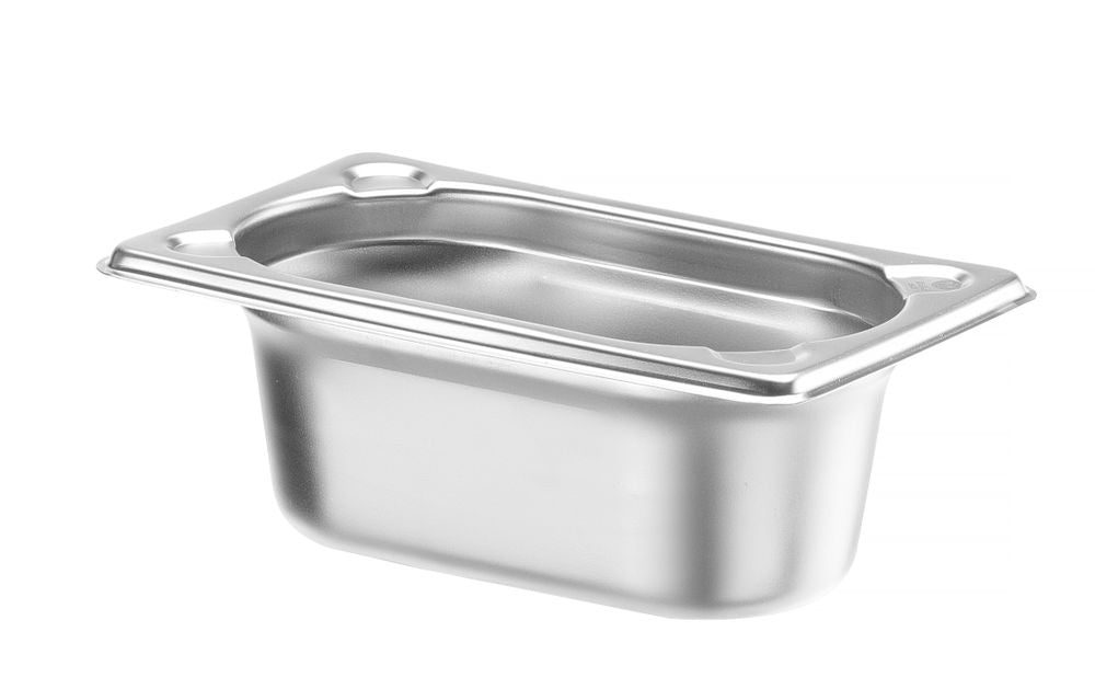 Hendi Gastronorm Container 1/9 GN - Kitchen Line - Stainless Steel - RVSVoordeel