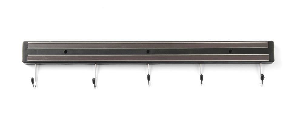 Hendi Magentic Strip - with Hooks - Knife holder - RVSVoordeel