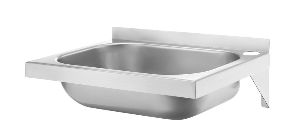 Hendi Stainless Steel Sink - 40 cm Width - 1 pre - drilled tap hole - RVSVoordeel