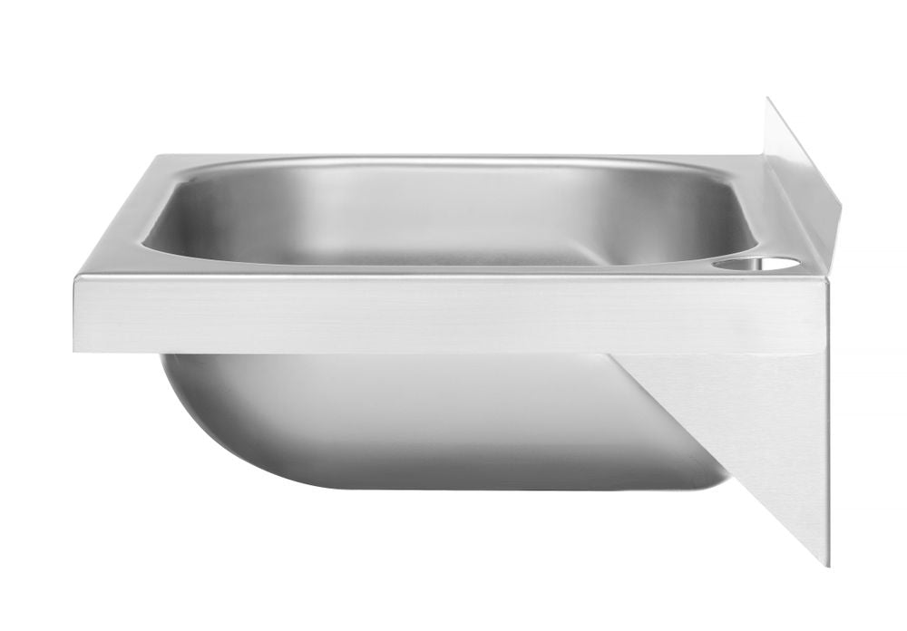 Hendi Stainless Steel Sink - 40 cm Width - 1 pre - drilled tap hole - RVSVoordeel