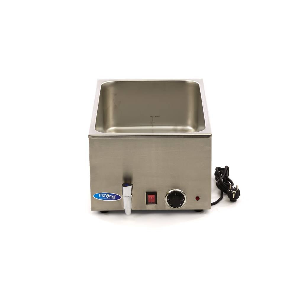 Maxima Bain Marie Electric with Tap - RVSVoordeel