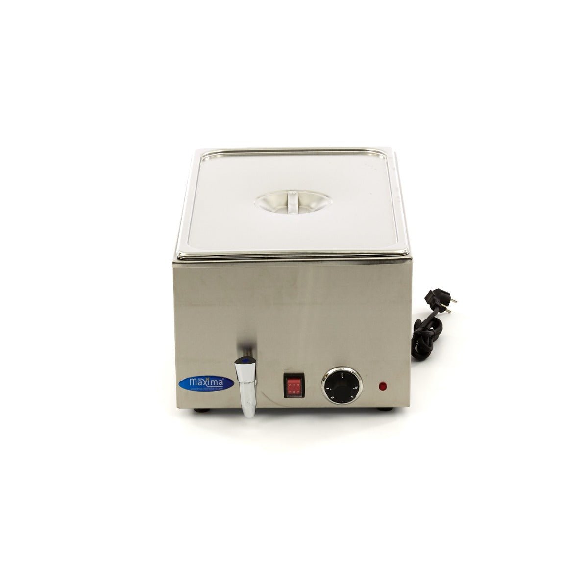 Maxima Bain Marie Electric with Tap - RVSVoordeel