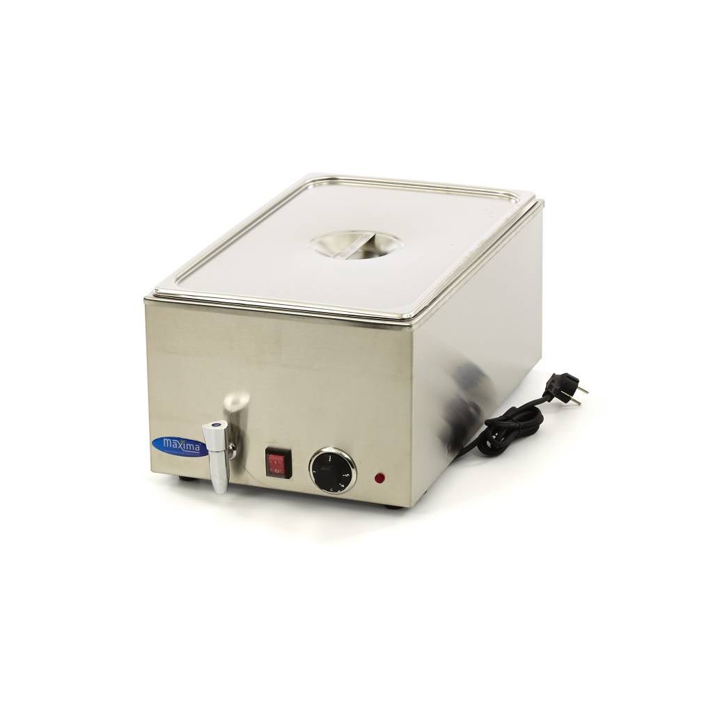 Maxima Bain Marie Electric with Tap - RVSVoordeel