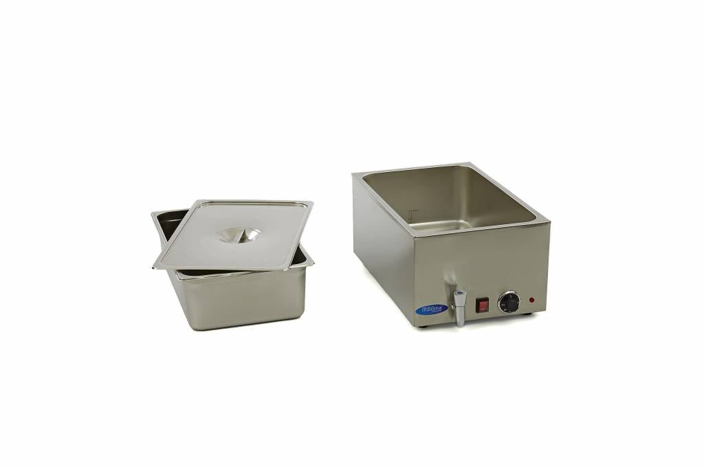 Maxima Bain Marie Electric with Tap - RVSVoordeel