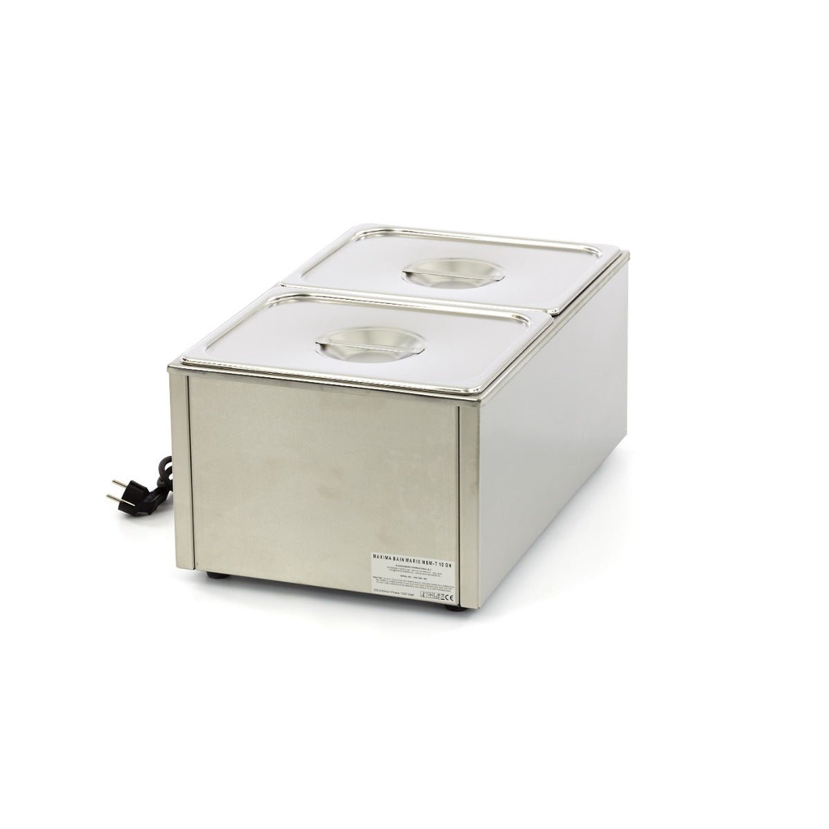Maxima Bain Marie Electric with Tap - RVSVoordeel