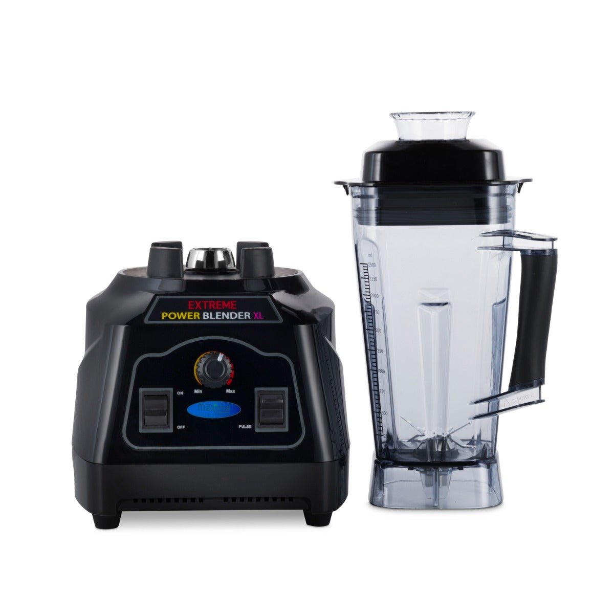 Maxima Blender 2,5 L capacity - 1800W Power - with Pulse Function - RVSVoordeel