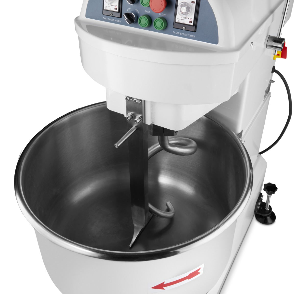 Maxima Dough Mixer 100L - Up to 64kg Dough - 2 Speeds - 400V - RVSVoordeel