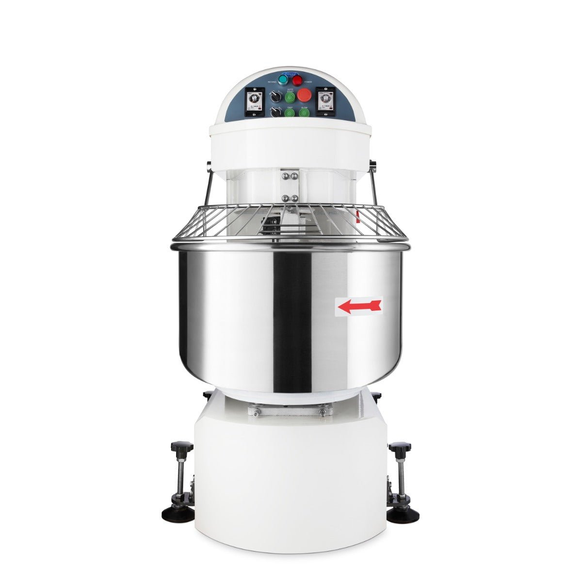 Maxima Dough Mixer 100L - Up to 64kg Dough - 2 Speeds - 400V - RVSVoordeel