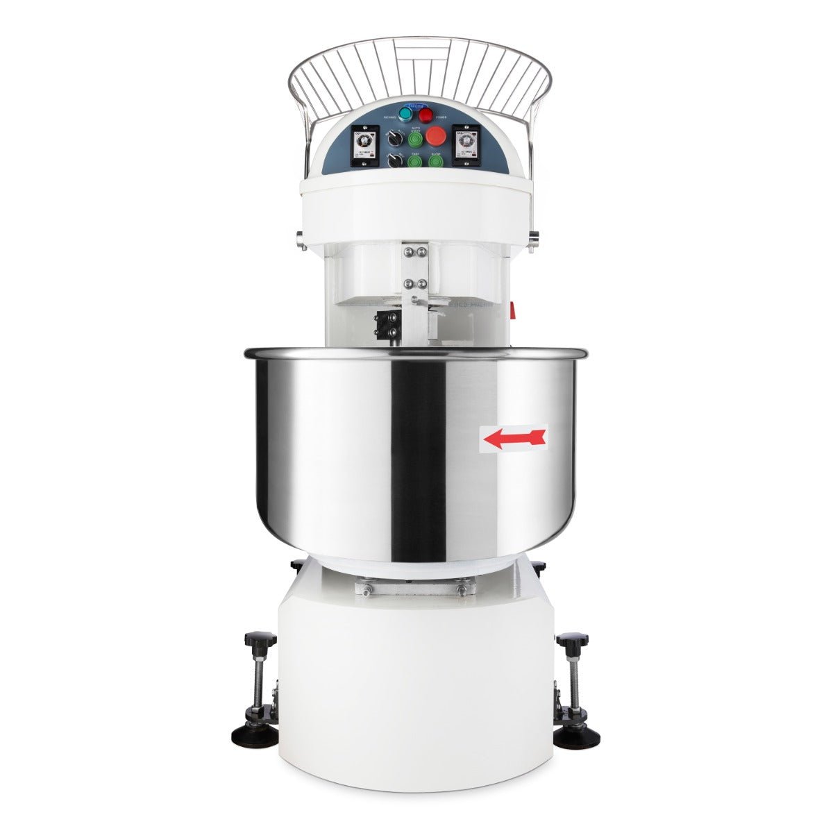 Maxima Dough Mixer 100L - Up to 64kg Dough - 2 Speeds - 400V - RVSVoordeel