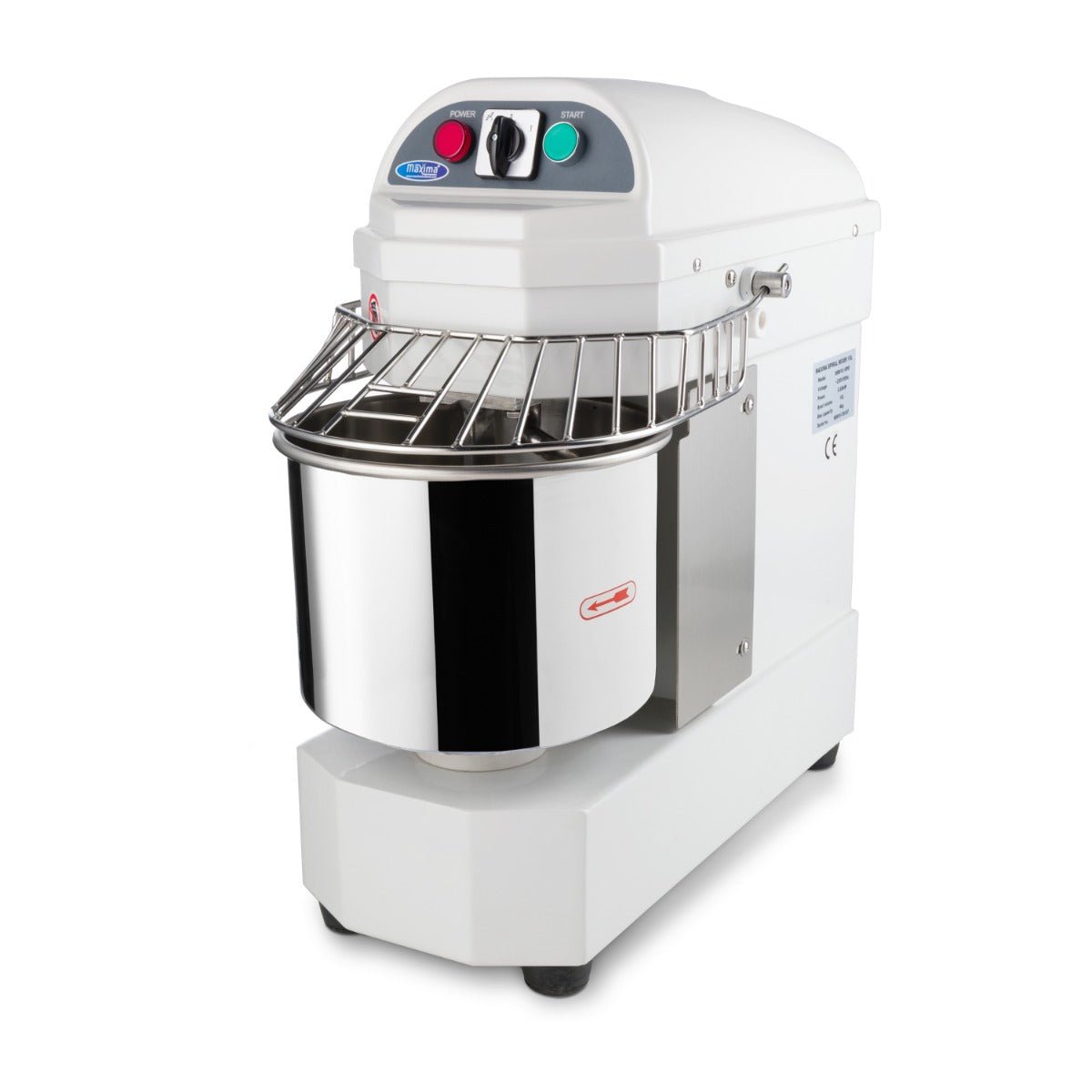 Maxima Dough Mixer 10L - Up to 6kg Dough - RVSVoordeel