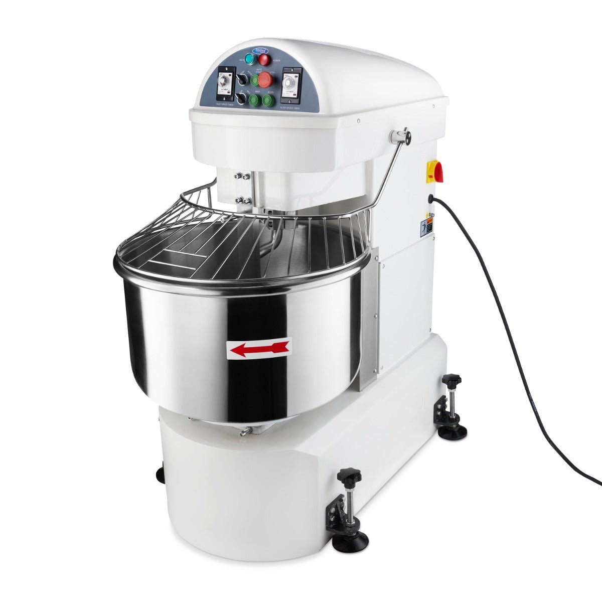 Maxima Dough Mixer 200L - Up to 120kg Dough - 2 Speeds - 400V - RVSVoordeel