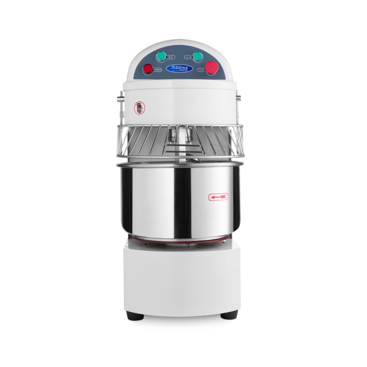 Maxima Dough Mixer 20L - Up to 13kg Dough - 2 Speeds - RVSVoordeel