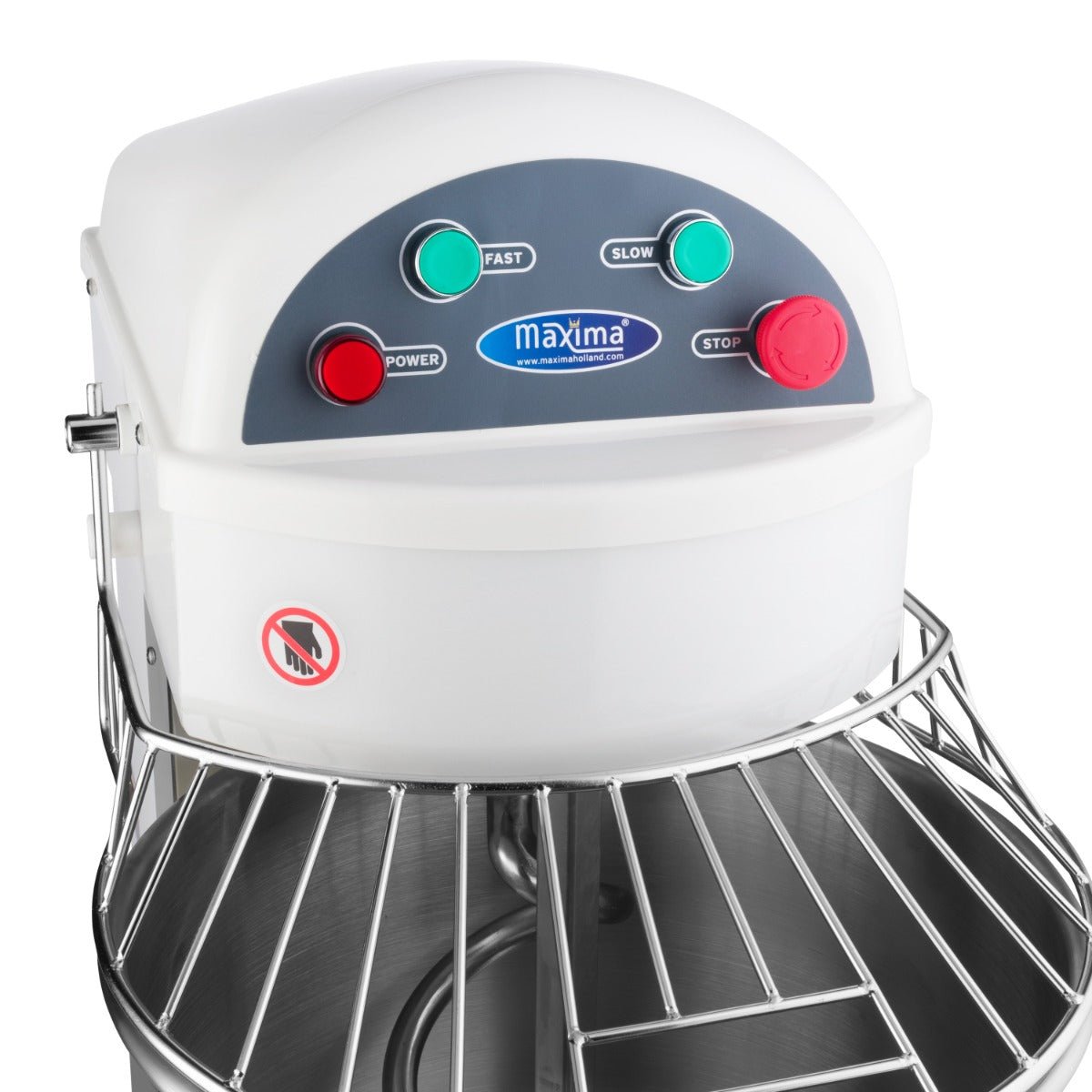 Maxima Dough Mixer 20L - Up to 13kg Dough - 2 Speeds - RVSVoordeel