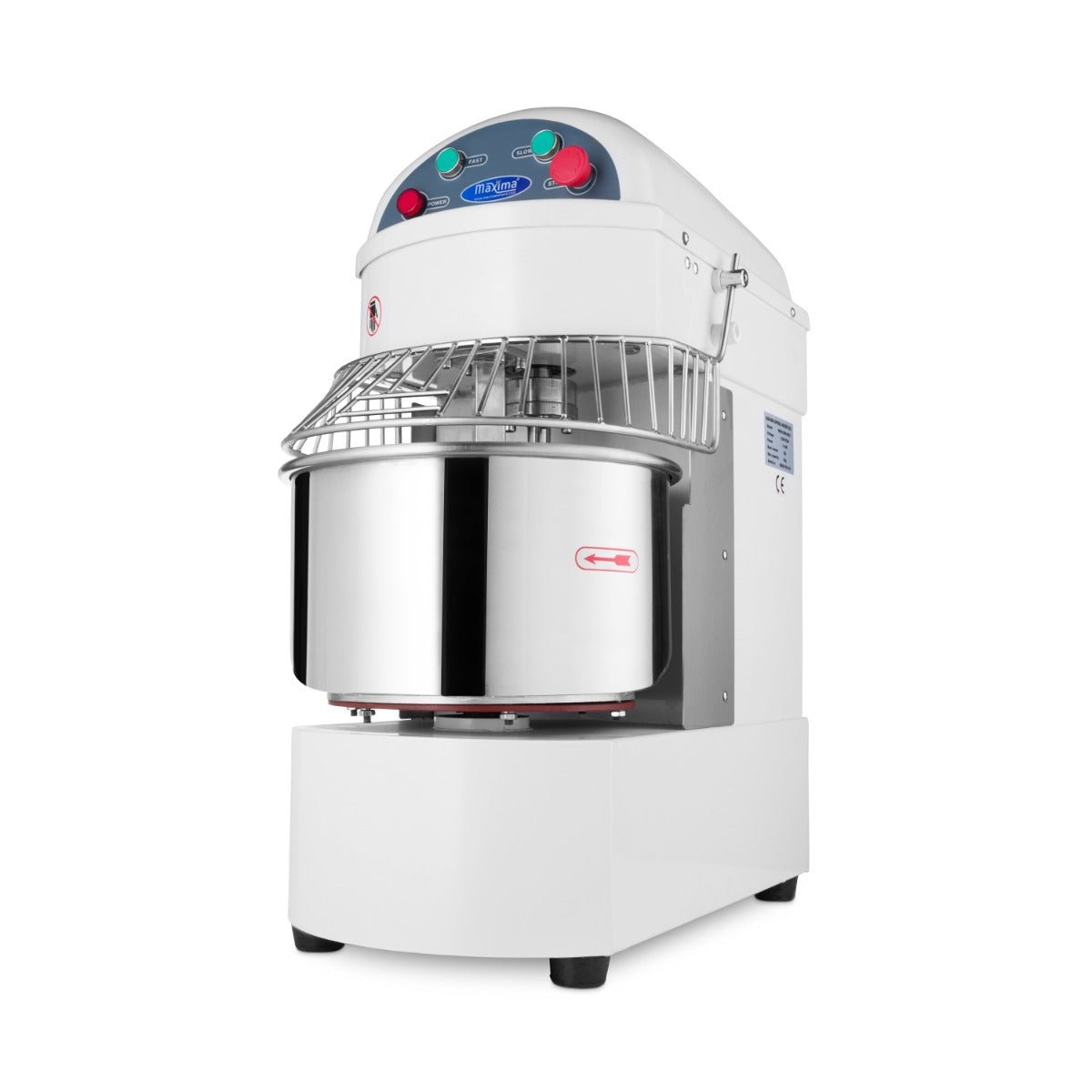 Maxima Dough Mixer 20L - Up to 13kg Dough - 2 Speeds - RVSVoordeel