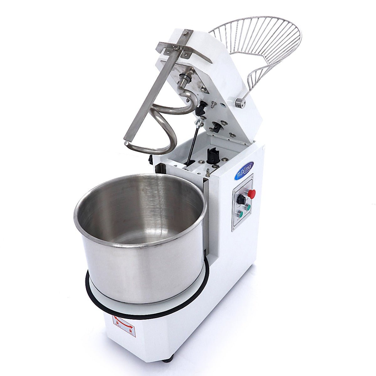 Maxima Dough Mixer 30L - Up to 18kg Dough - 2 Speeds - Removable Bowl - RVSVoordeel