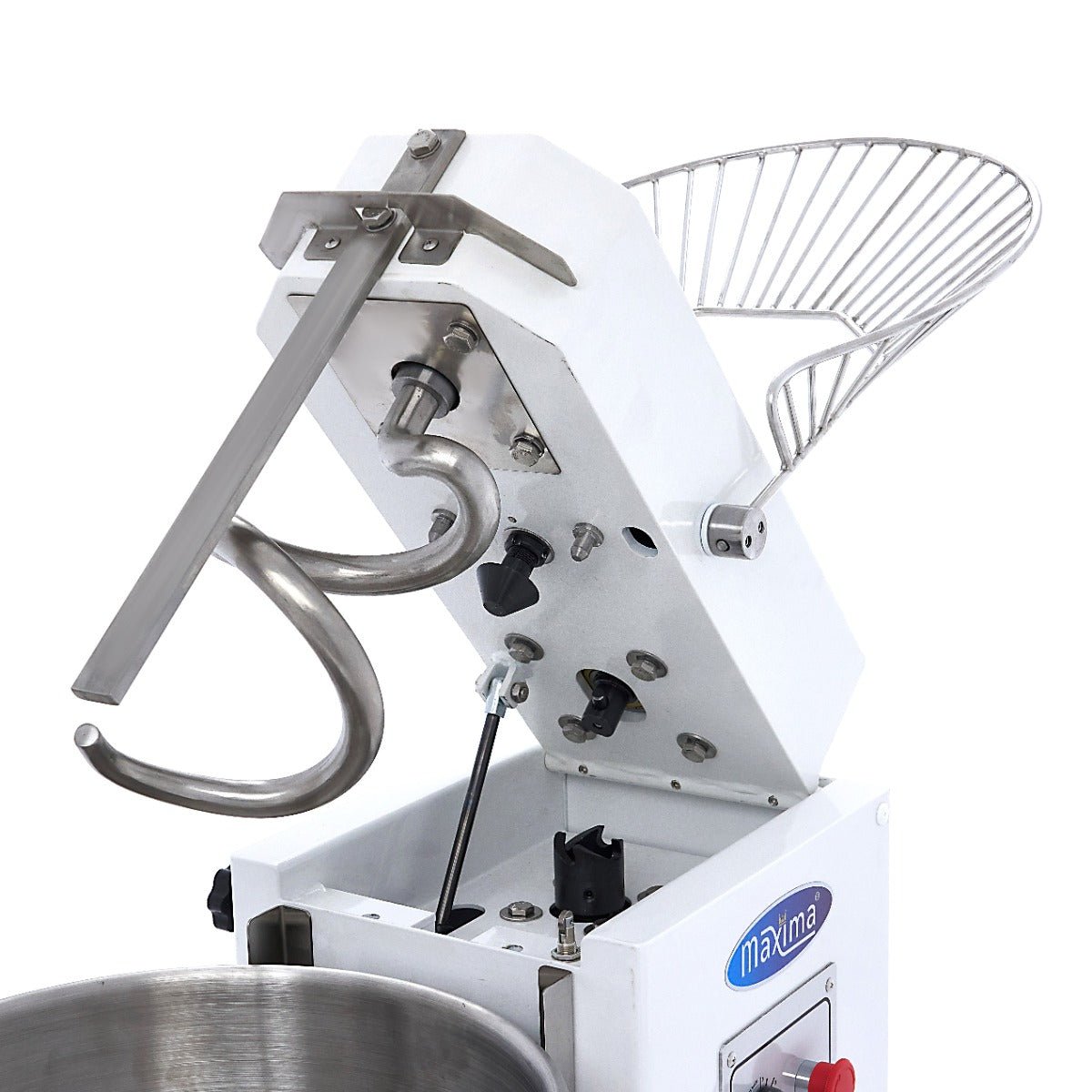 Maxima Dough Mixer 30L - Up to 18kg Dough - 2 Speeds - Removable Bowl - RVSVoordeel