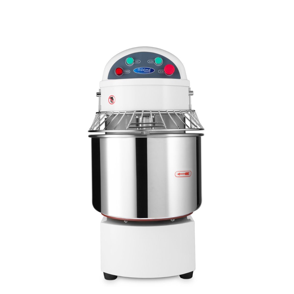 Maxima Dough Mixer 30L - Up to 19kg Dough - 2 Speeds - RVSVoordeel