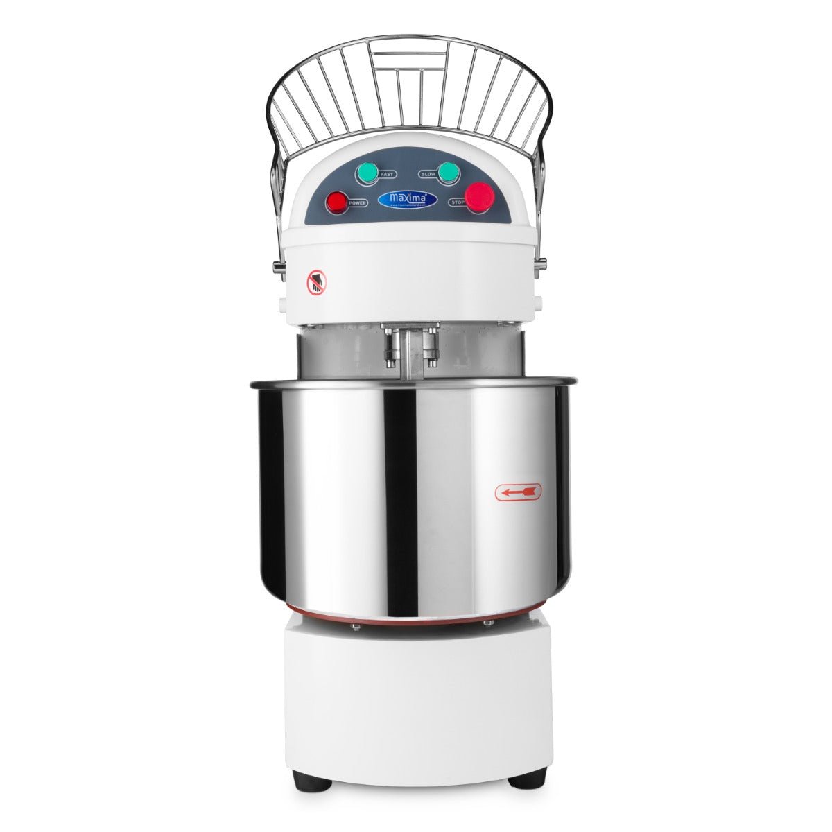 Maxima Dough Mixer 30L - Up to 19kg Dough - 2 Speeds - RVSVoordeel