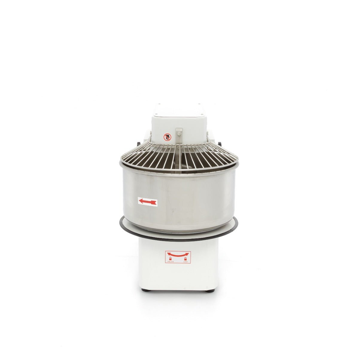 Maxima Dough Mixer 50L - Up to 30kg Dough - 2 Speeds - Removable Bowl - 400V - RVSVoordeel