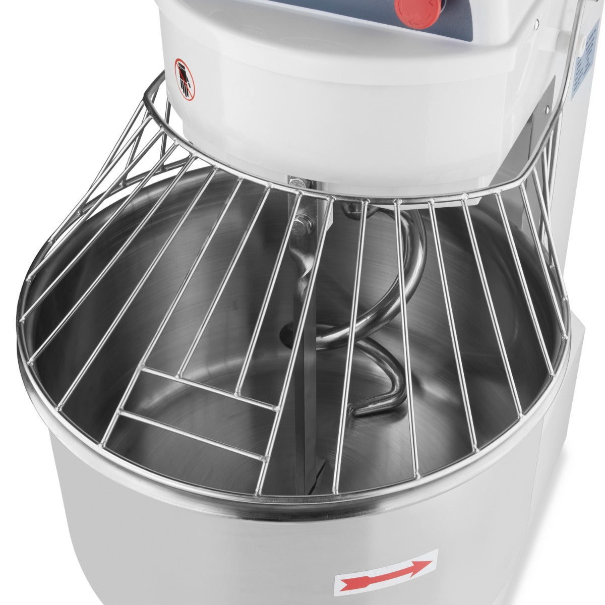 Maxima Dough Mixer 50L - Up to 32kg Dough - 2 Speeds - RVSVoordeel