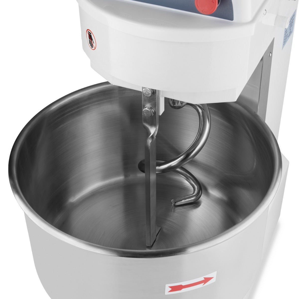 Maxima Dough Mixer 50L - Up to 32kg Dough - 2 Speeds - RVSVoordeel