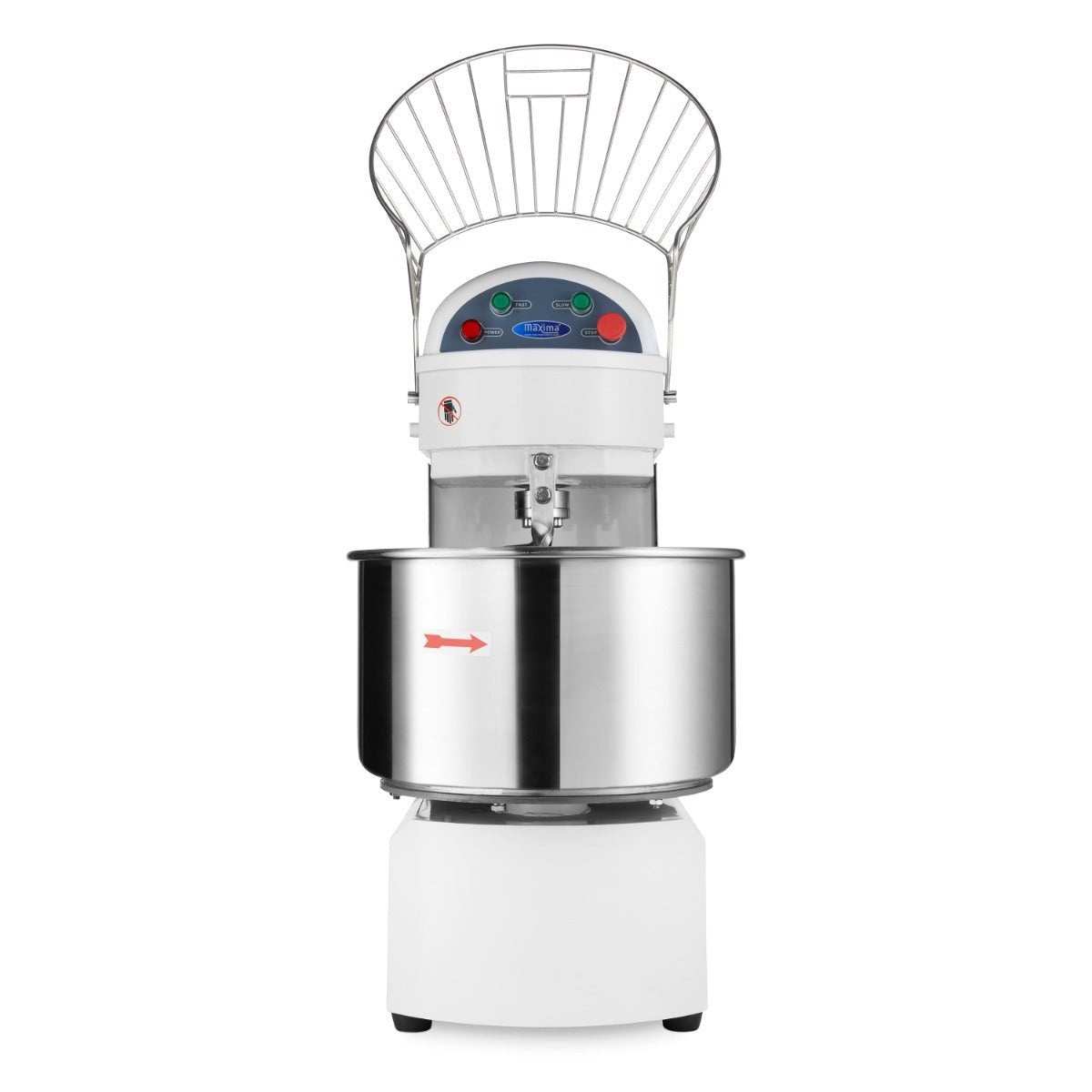 Maxima Dough Mixer 50L - Up to 32kg Dough - 2 Speeds - RVSVoordeel