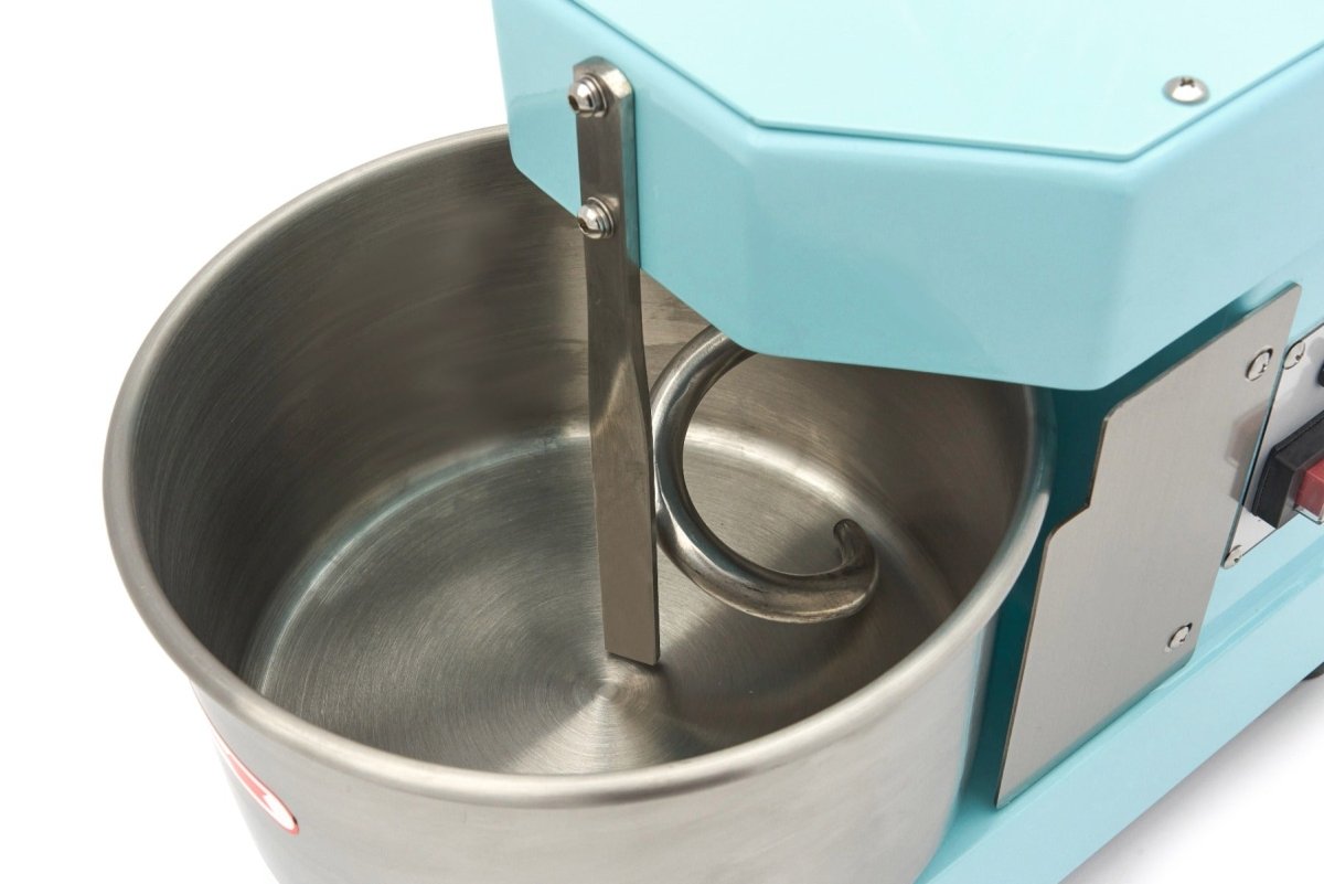Maxima Dough Mixer 8L Blue - Up to 4,5kg Dough - with Timer - RVSVoordeel