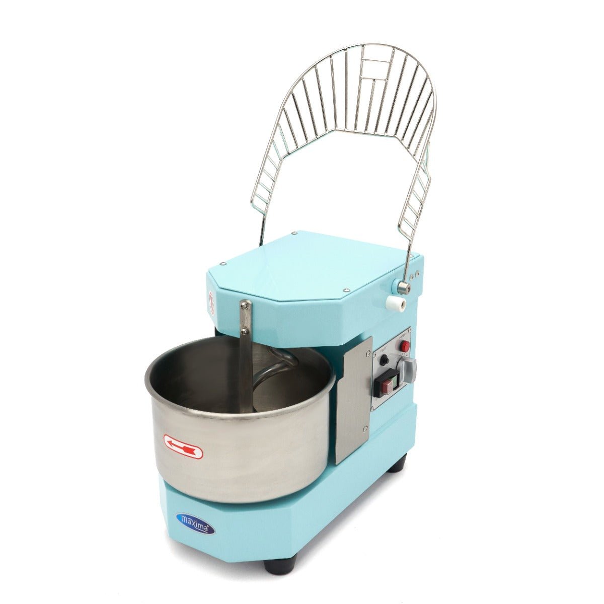Maxima Dough Mixer 8L Blue - Up to 4,5kg Dough - with Timer - RVSVoordeel