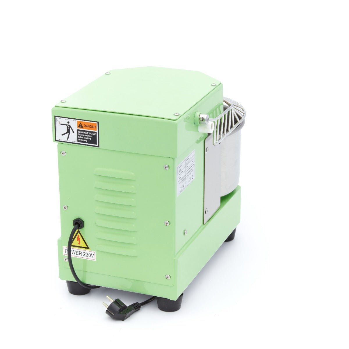 Maxima Dough Mixer 8L Green - Up to 4,5kg Dough - with Timer - RVSVoordeel