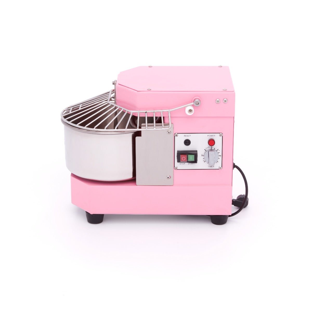 Maxima Dough Mixer 8L Pink - Up to 4,5kg Dough - with Timer - RVSVoordeel