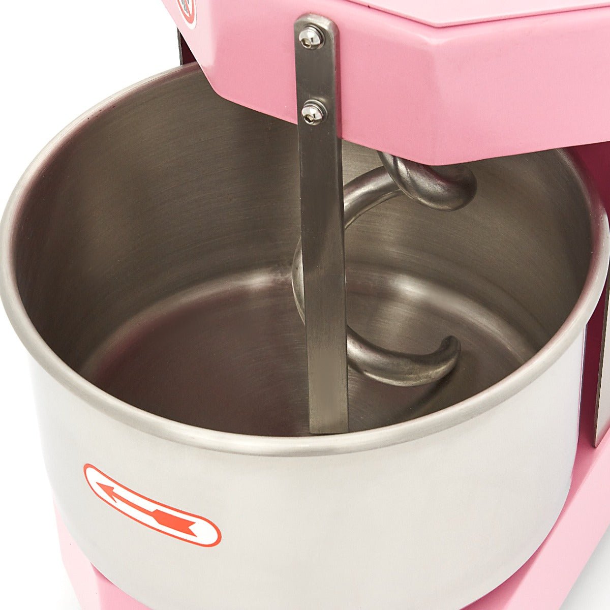 Maxima Dough Mixer 8L Pink - Up to 4,5kg Dough - with Timer - RVSVoordeel