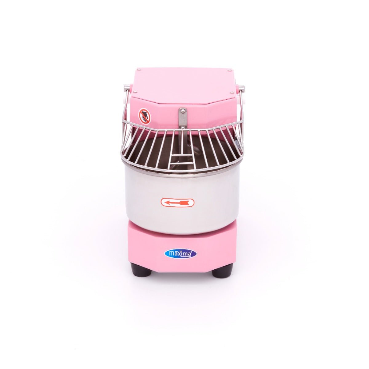 Maxima Dough Mixer 8L Pink - Up to 4,5kg Dough - with Timer - RVSVoordeel