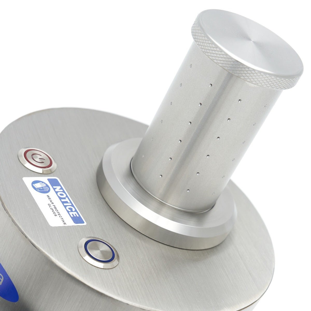 Maxima Dry Ice Machine - Cylinder 5,6 x 11,2 cm - Takes 120 Seconds - RVSVoordeel