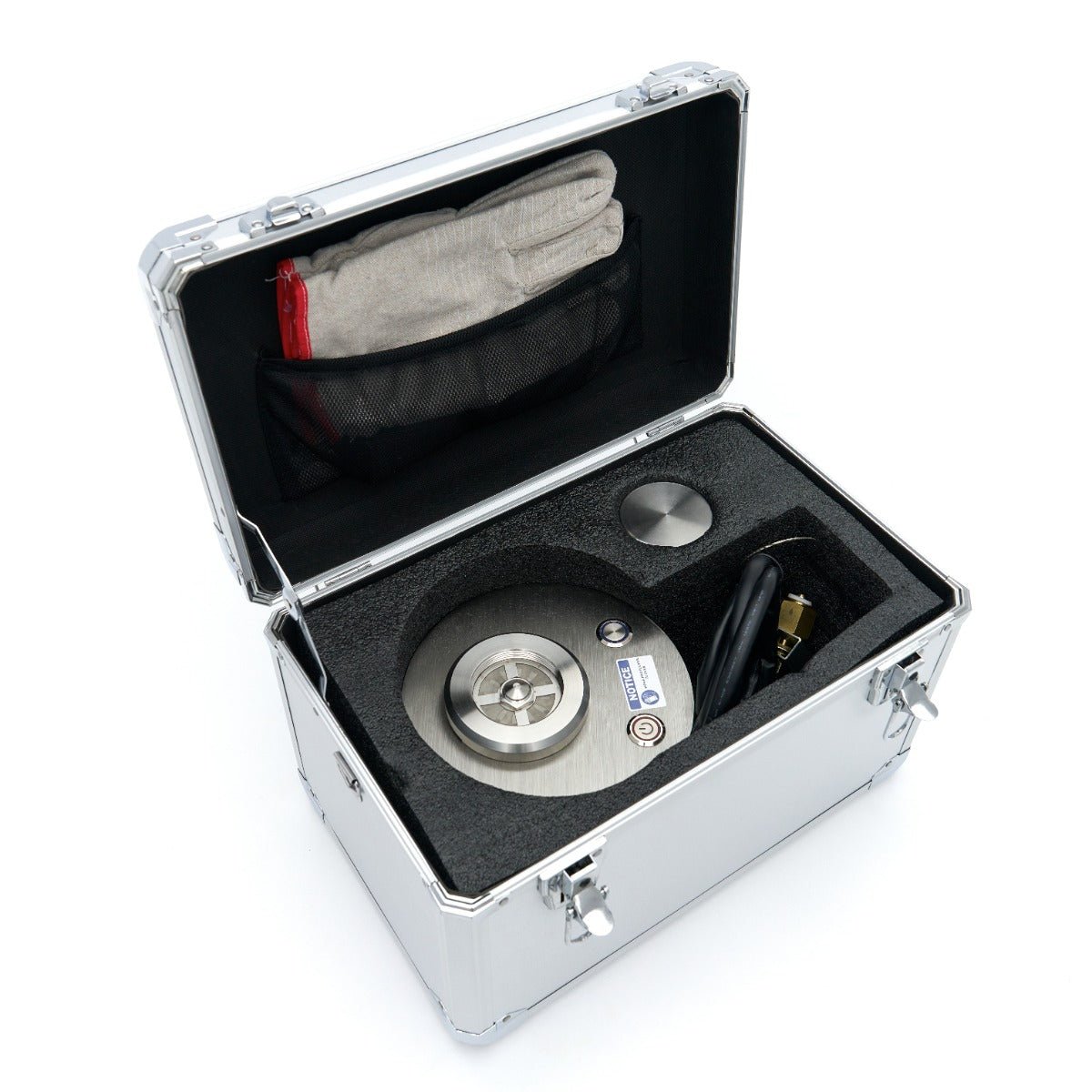 Maxima Dry Ice Machine - Cylinder 5,6 x 11,2 cm - Takes 120 Seconds - RVSVoordeel