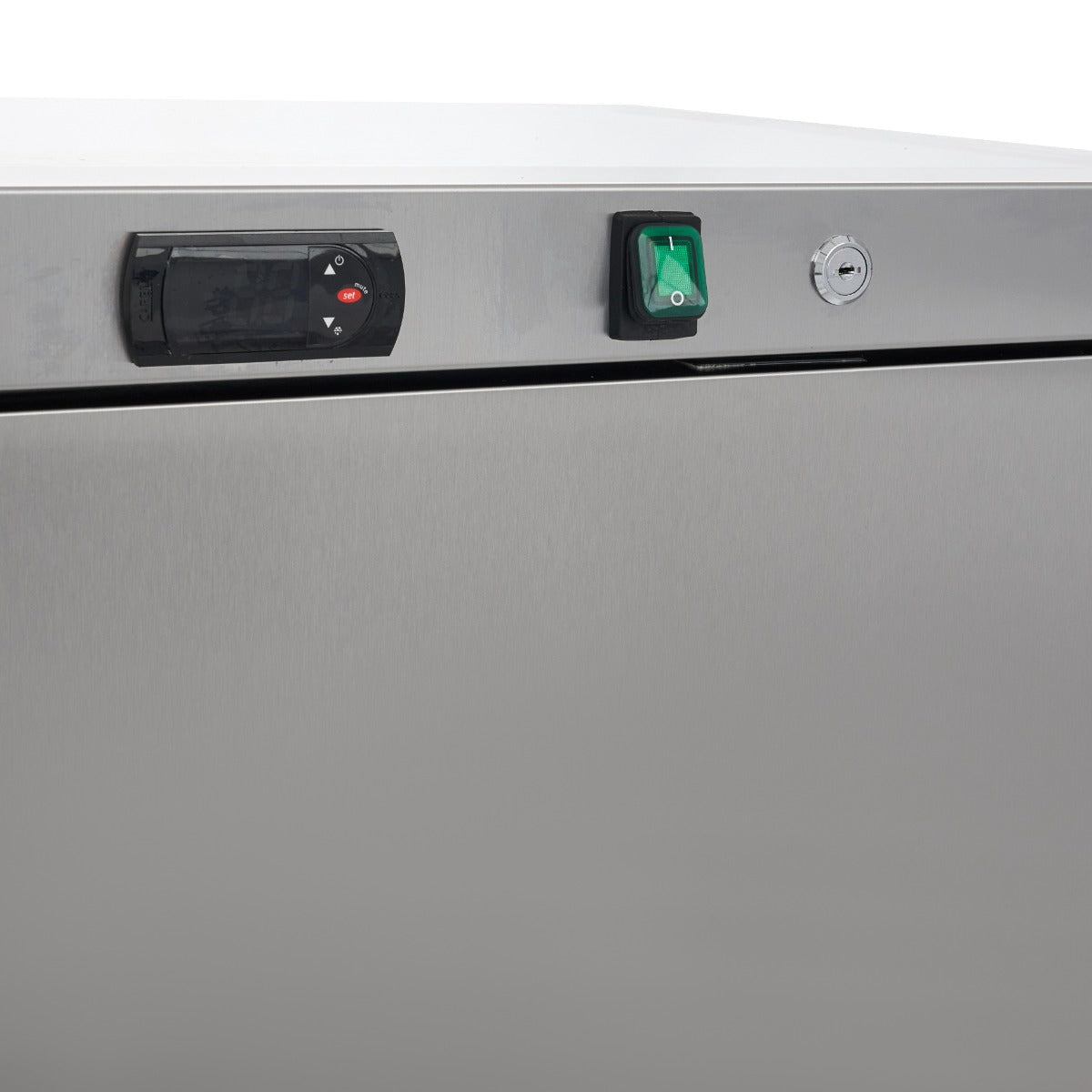 Maxima Fridge 400L - 4 Adjustable Shelves - Stainless Steel - RVSVoordeel