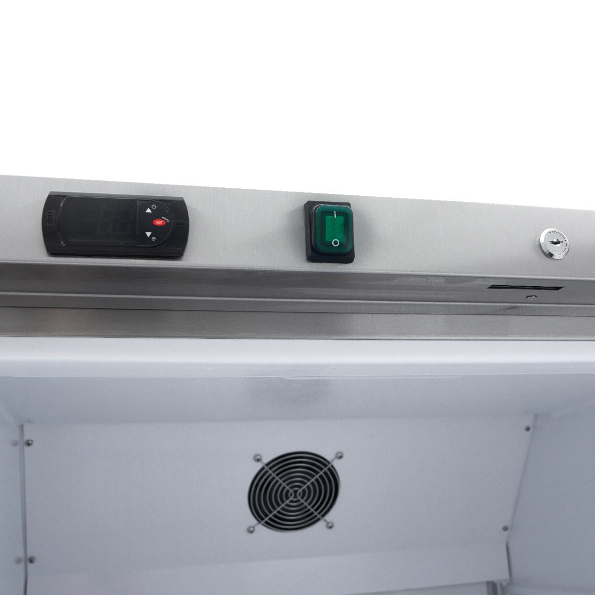 Maxima Fridge 600L - 4 Adjustable Shelves - Stainless Steel - RVSVoordeel