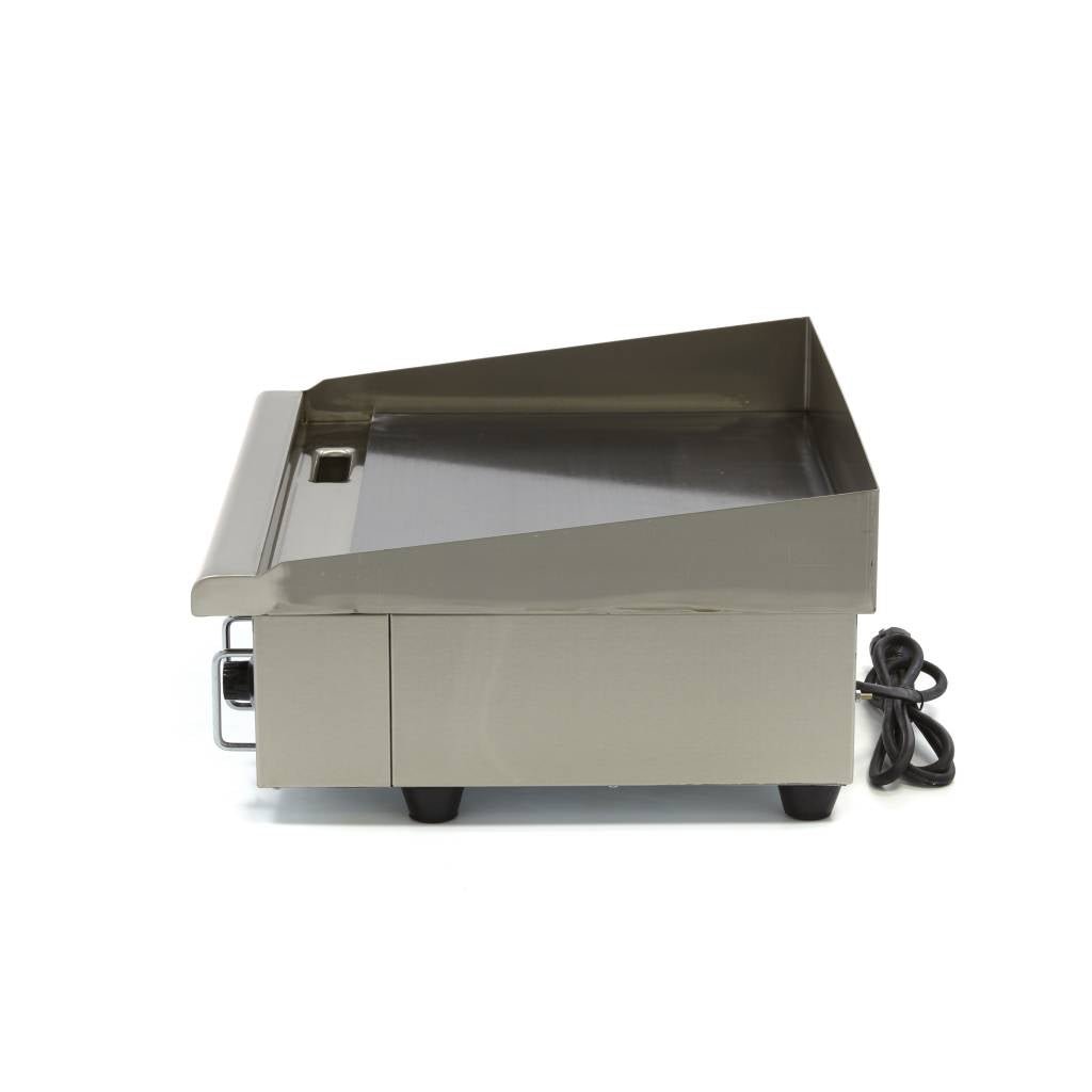 Maxima Griddle 55cm - Smooth surface - with Drip Tray - RVSVoordeel