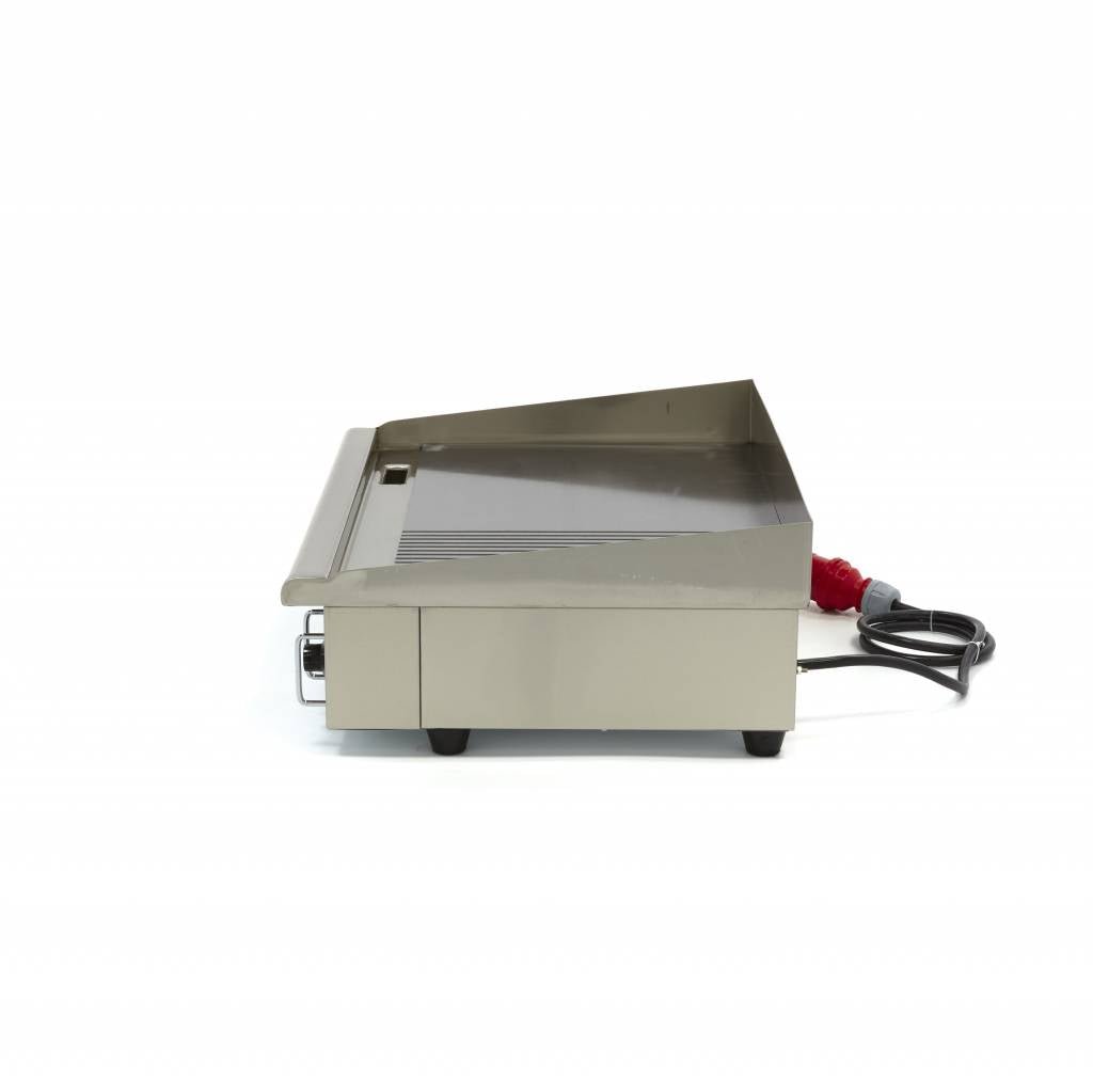 Maxima Griddle 73cm - Half Grooved surface - with Drip Tray - 400V - RVSVoordeel
